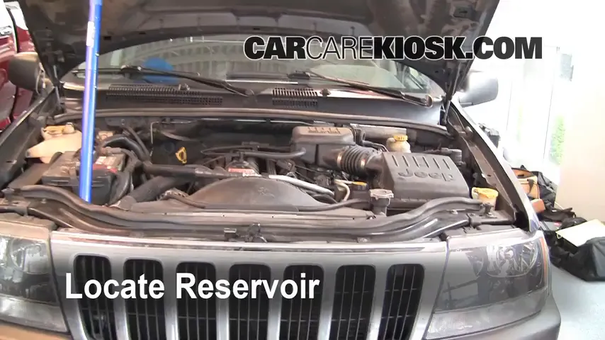 2003 Jeep Grand Cherokee Laredo 4.0L 6 Cyl. Windshield Washer Fluid